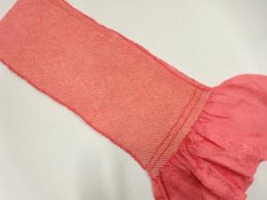 正絹　絞り　振袖用帯揚げ